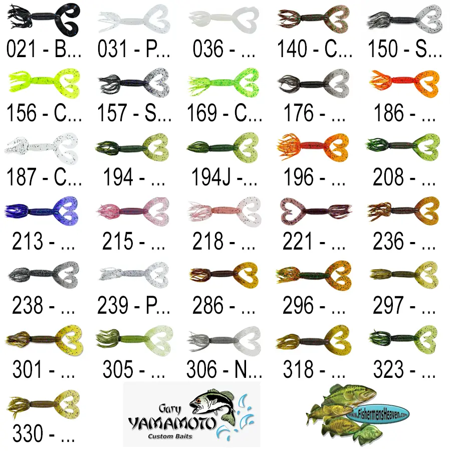 Yamamoto DT Hula Grub -10 pk.-