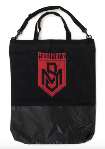 Bass Mafia Body Bag-Black/Red- 24" x 24"