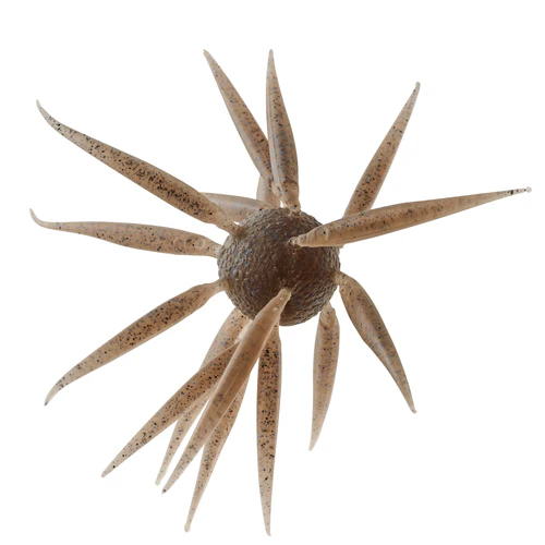 #142 Light Green Pumpkin/Black Blue Flake