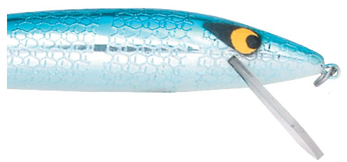 Chrome /Blue Back