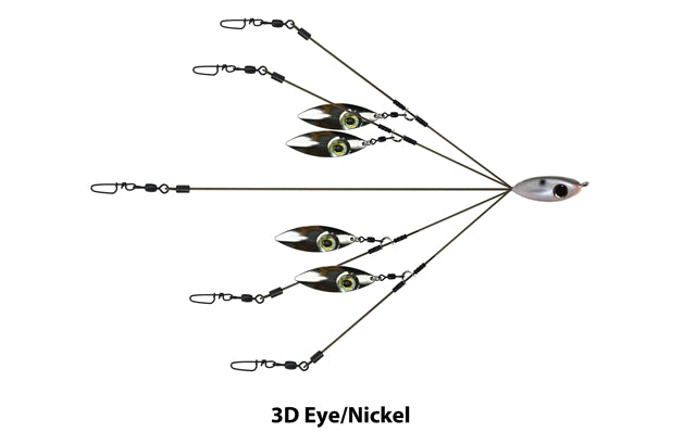 Willow Blade Nickel with Eye