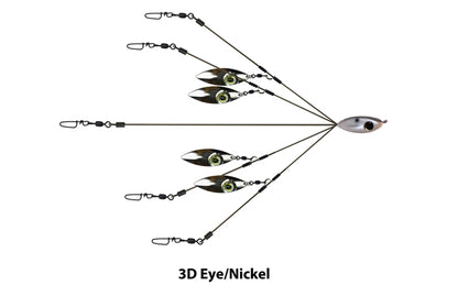 Willow Blade Nickel with Eye