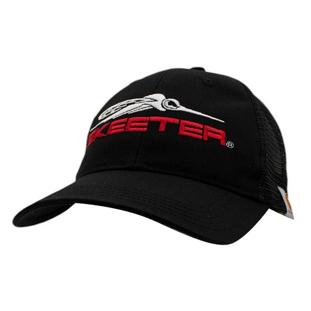 New Authentic Skeeter Carhartt Hat/Black/Black Mesh