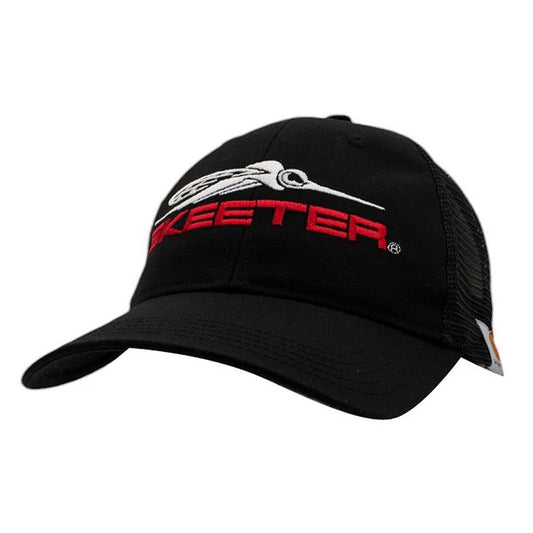 New Authentic Skeeter Carhartt Hat/Black/Black Mesh