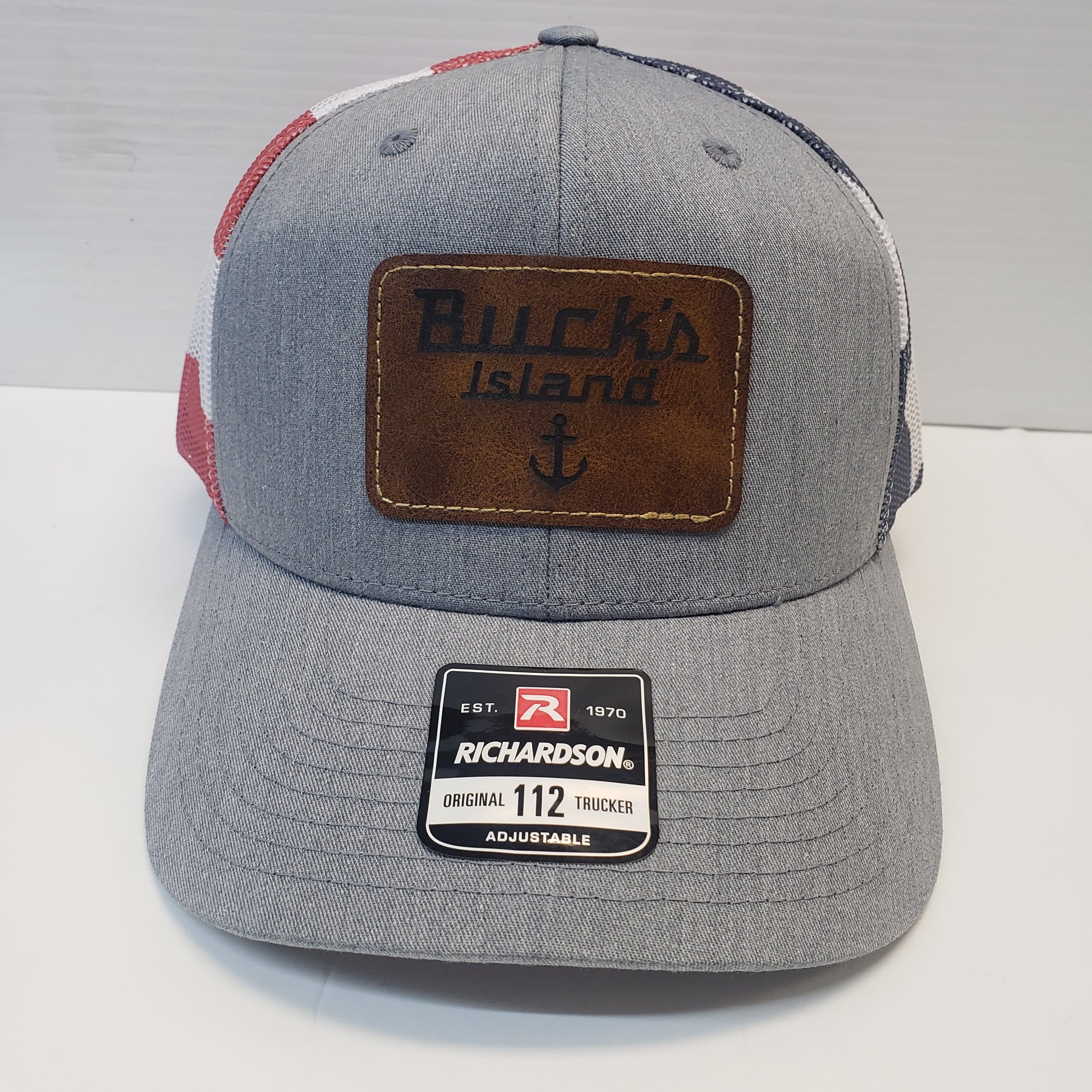 Heather Gray/Flag