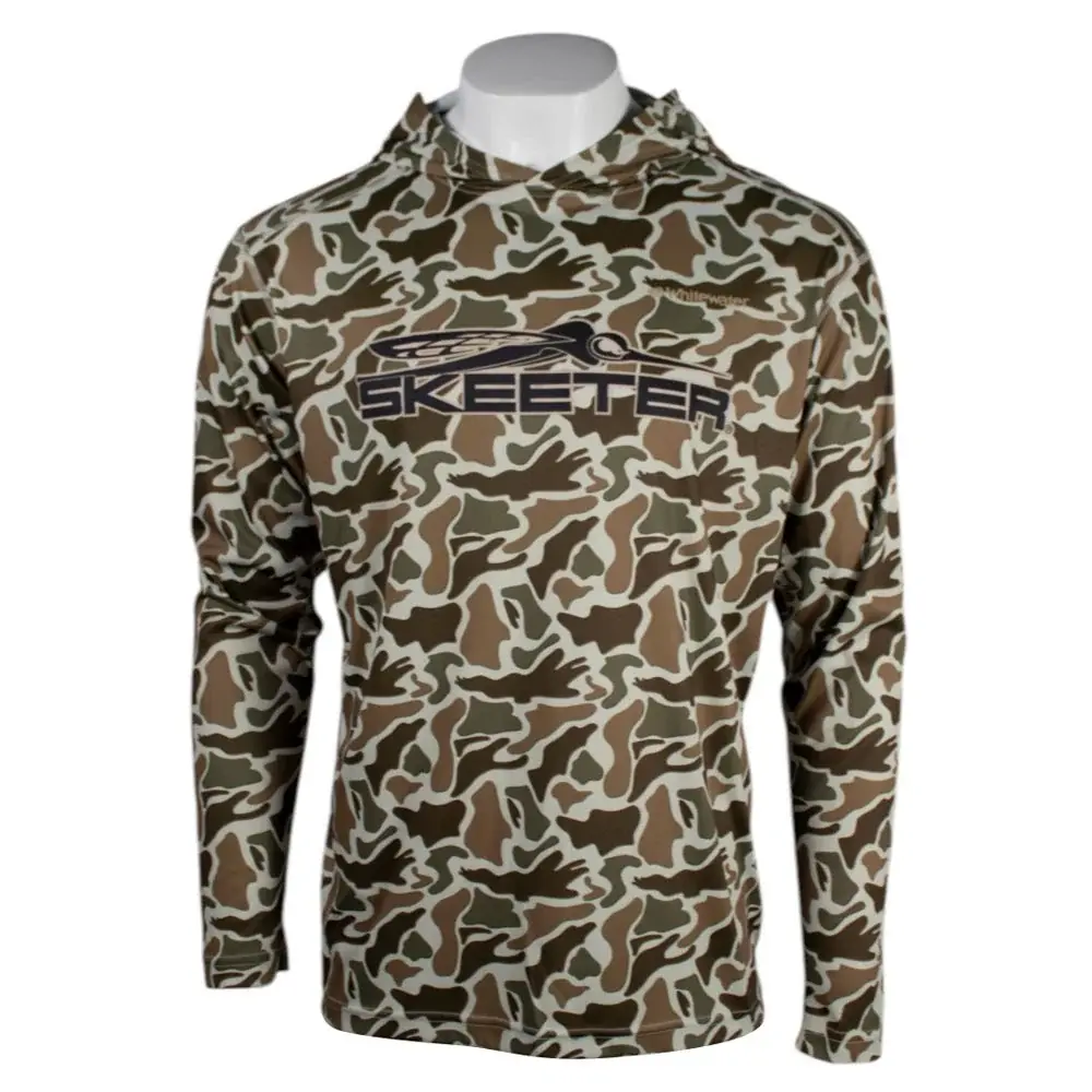 New Authentic Skeeter Whitewater Duck Camo Sun Shirt-