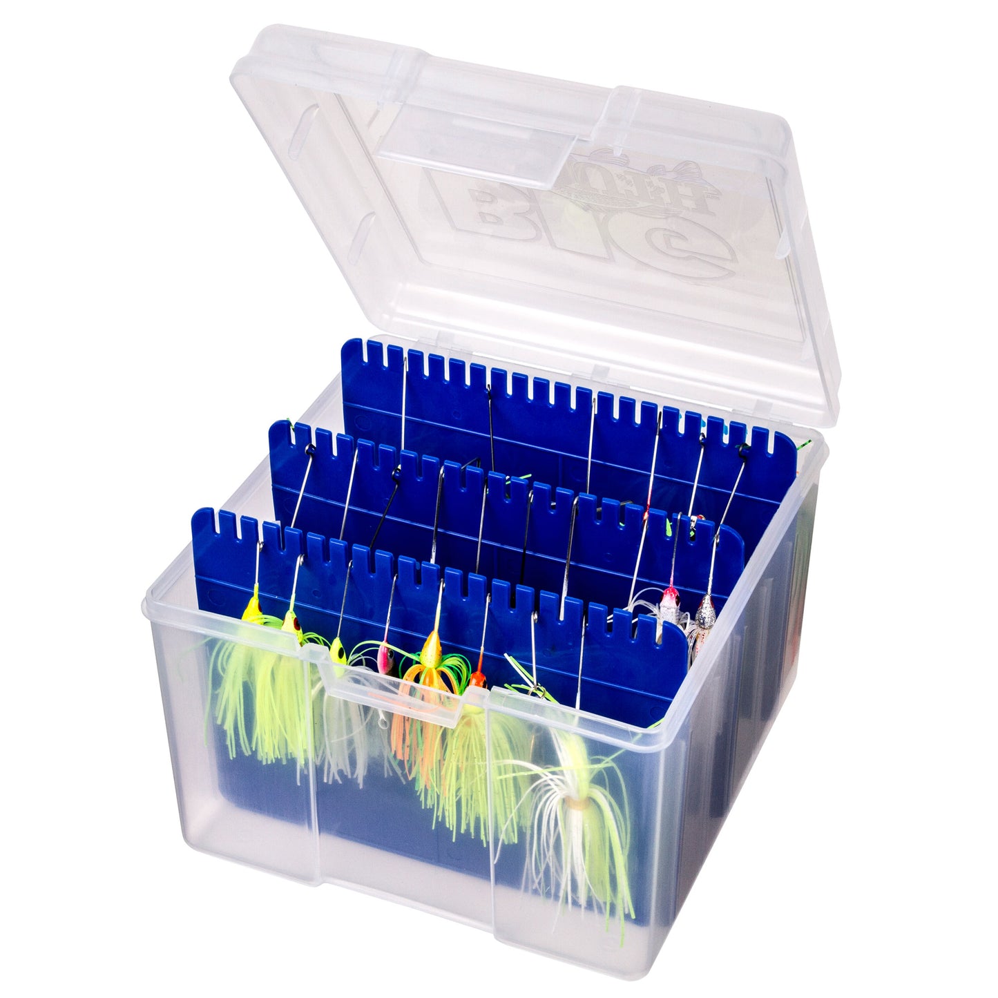 Flambeau Tuff Trainer Box-Large Deep Urchin/Spinnerbait