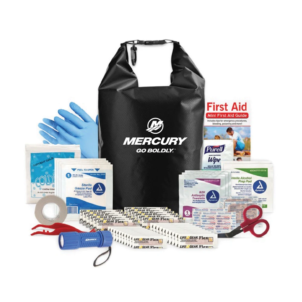 New Mercury Dry Bag First Aid Kit