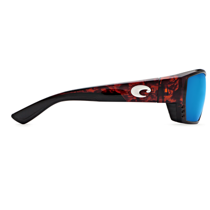 New Authentic Costa Tuna Alley Reader Sunglasses Tortoise Frame/ Blue Mirror 580P C-Mate 2.00