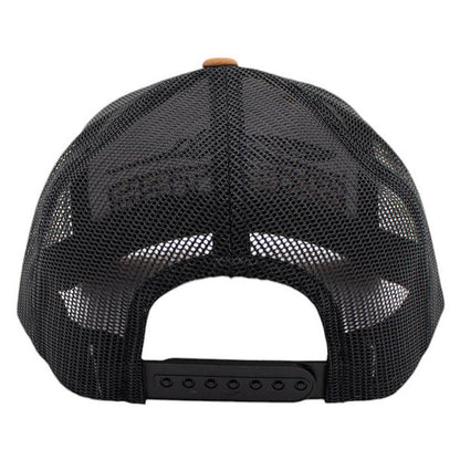 New Authentic Skeeter Hat-Caramel/Black Mesh