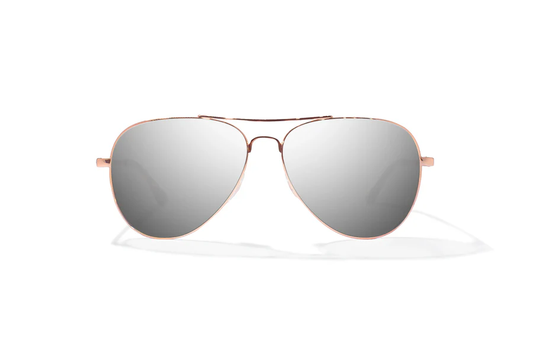 Bajio Soldado Sunglasse-Medium-Rose Gold Silver/Copper Glass