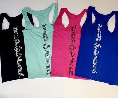 Buck's Island Swim Cover-Tank dress-