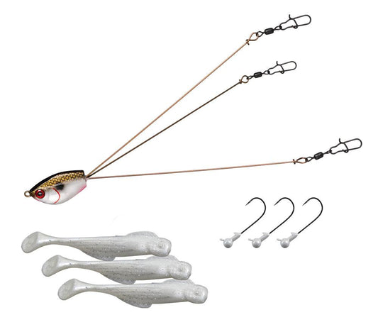 Yum Yumbrella 3 Wire Rig Kit-Tennessee Shad