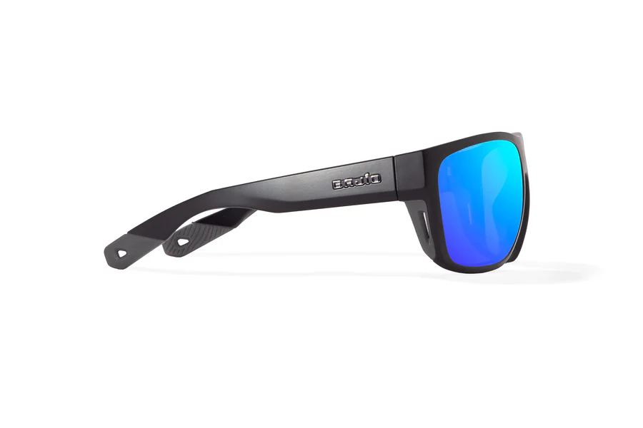 Bajio Las Rocas Sunglasses-XLarge-Black Matte/Blue Polycarbonate