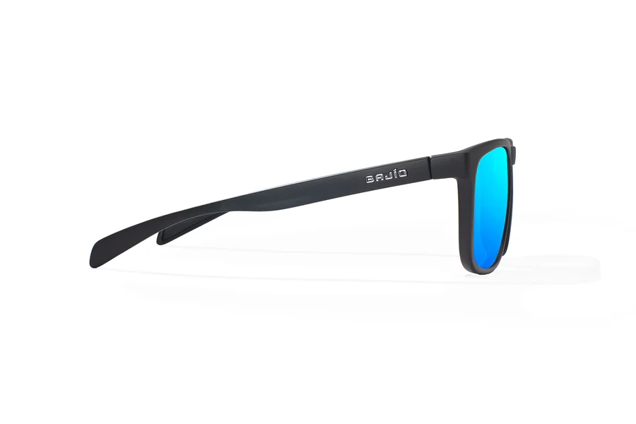 Bajio Calda Sunglasses-Small-Black Matte/Blue Glass