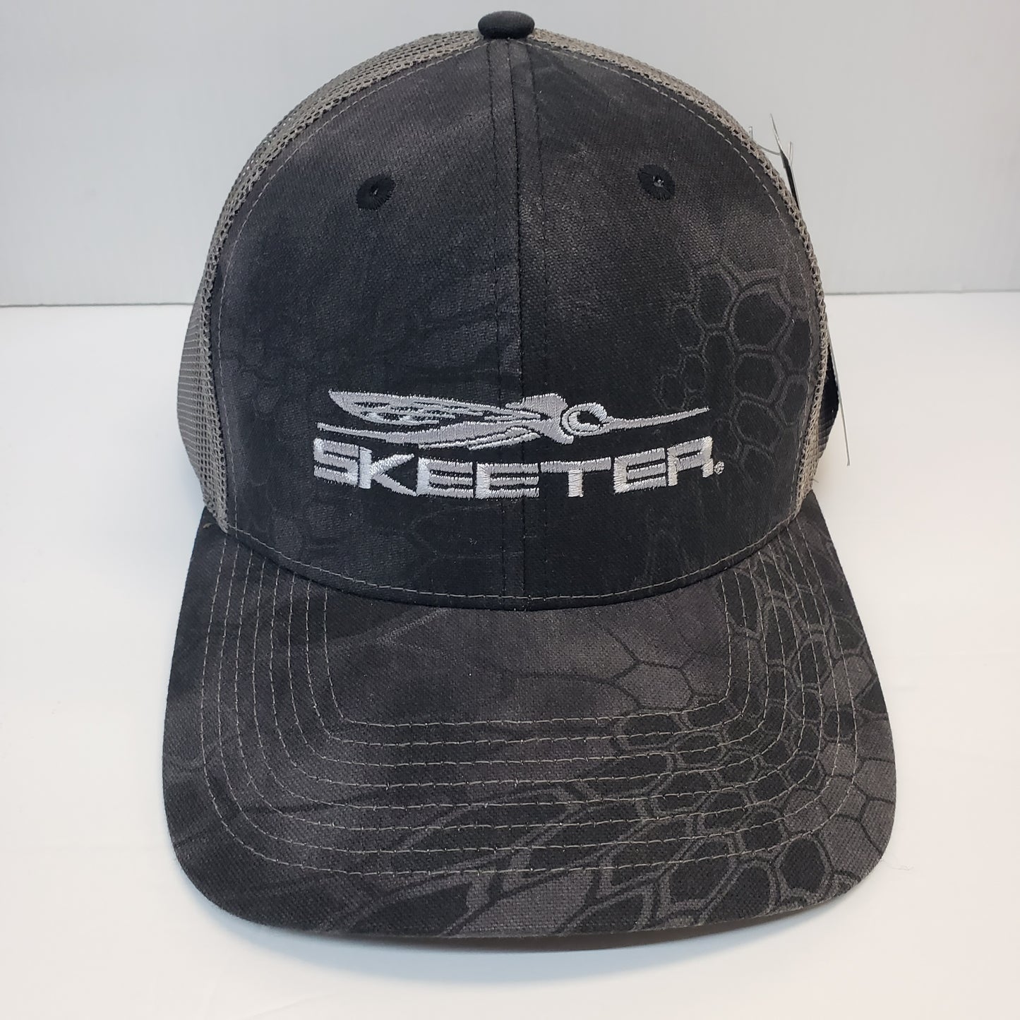 New Authentic Skeeter Hat -Charcoal Gray/ Kryptek / Gray Mesh