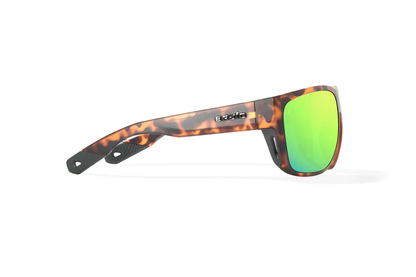 Bajio Las Rocas Sunglasses-XLarge-Brown Tortoise Matte/Green Polycarbonate