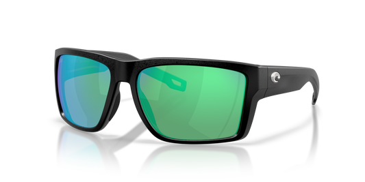 New Authentic Costa San Carlos Sunglasses-Netplus Black/Green Mirror-Untangled Collection-580G
