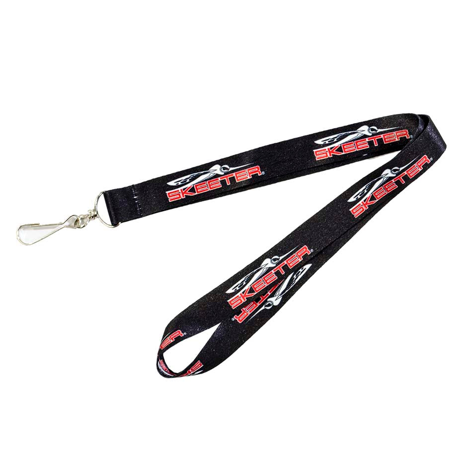 New Authentic Skeeter Lanyard Black