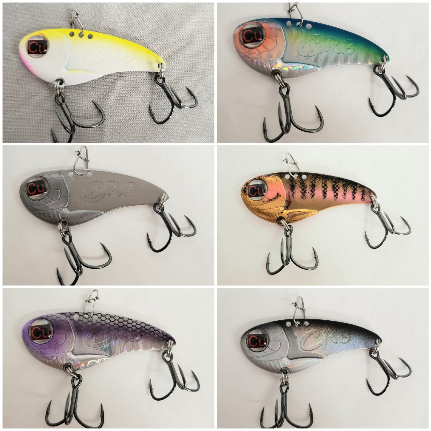 Copper Red Baits-The Shank Blade Bait-1.9"-3/8 oz.