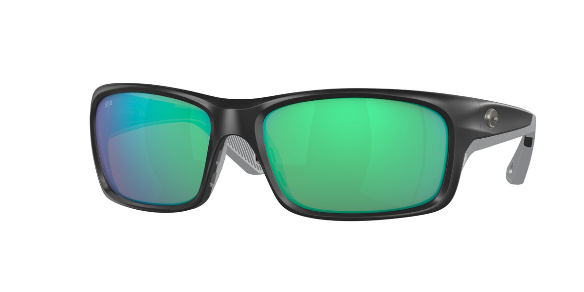 New Authentic Costa Jose Pro Sunglasses-Matte Black/Green Mirror-580G