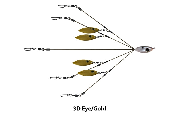 Willow Blade Gold With Eye