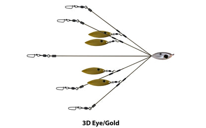 Willow Blade Gold With Eye