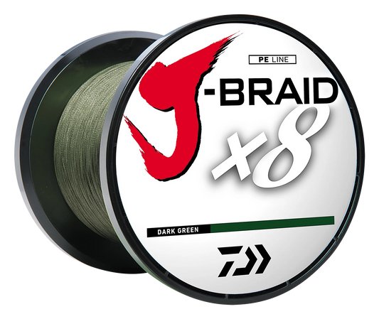 Daiwa J-Braid X8-300-Dark Green