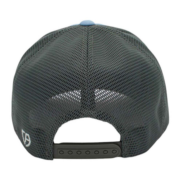 New Authentic Skeeter Flexfit Trucker Hat-Allure Blue/Graphite