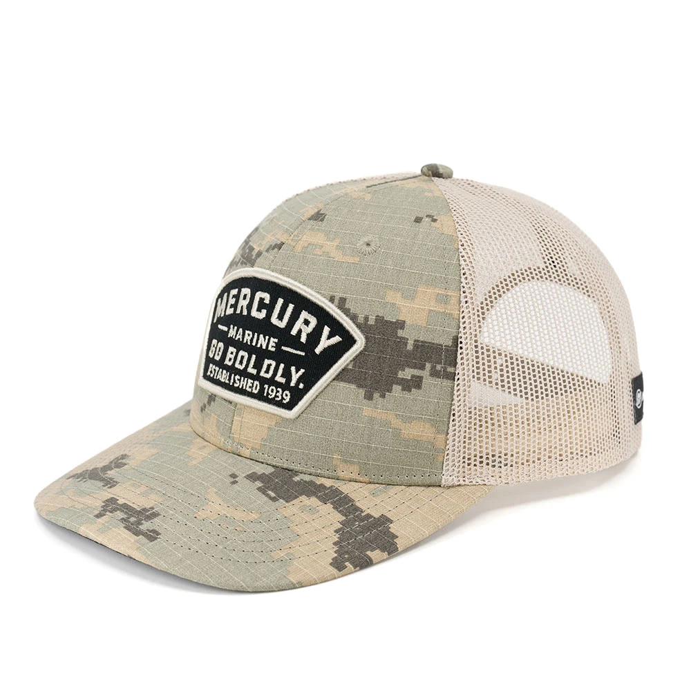 New Mercury Go Boldly Patch Hat-Camo