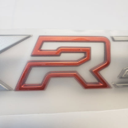 New Authentic Skeeter Factory FXR20 Emblem (Silver Grid)-91171636