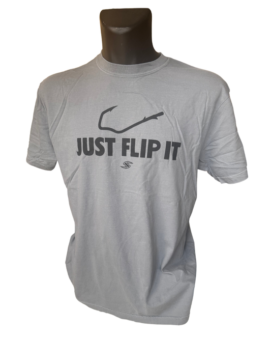 Spearpoint "Just Flip It" T-Shirt-Gray/Black Logo