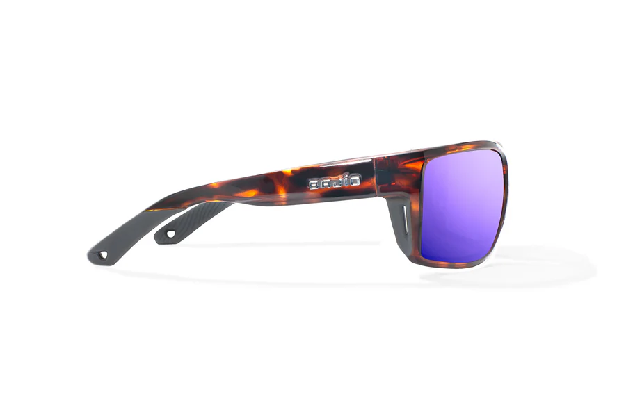 Bajio Bales Beach Sunglasses-Large-Brown Tortoise Gloss/Violet Glass