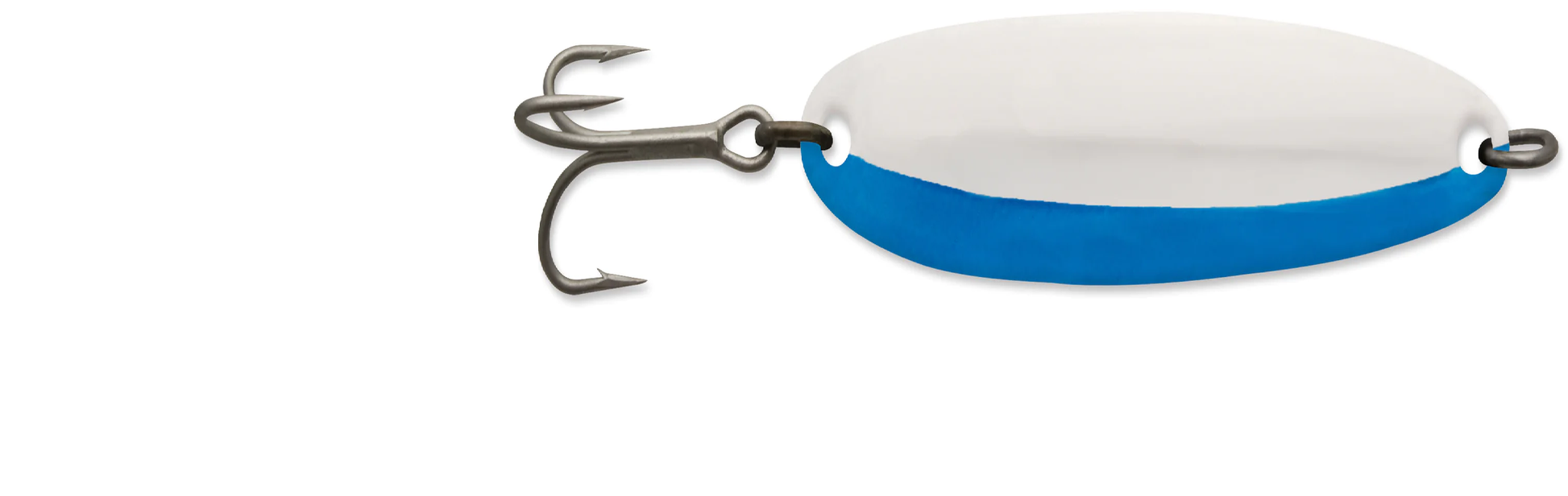 Chrome/Neon Blue Side Stripe
