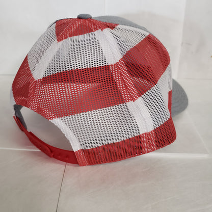 Bucks Island Patch Printed Mesh Back Hat-112PM-