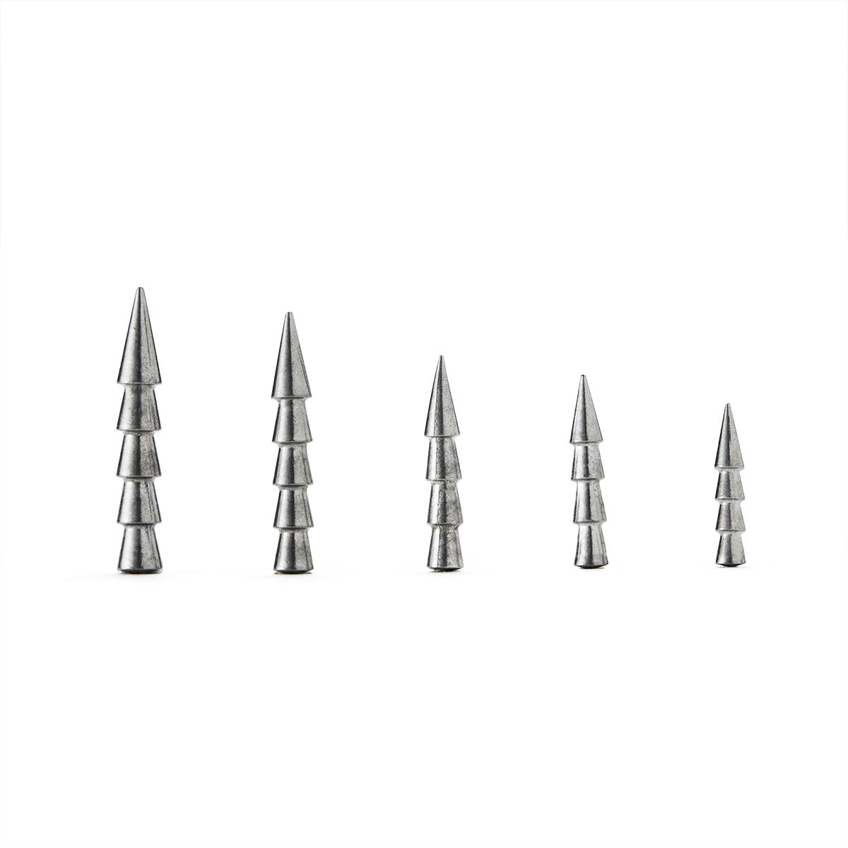 Nako Tungsten Nail Weight, 3/32oz Silver 10pk
