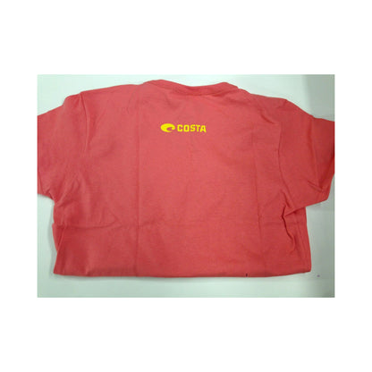 New Authentic Costa Short Sleeve Unisex T-Shirt Pez Velas Coral Medium