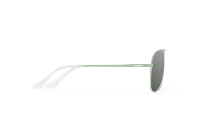 Bajio Soldado Sunglasses-Medium-Light Green Glass Matte/Gray Glass