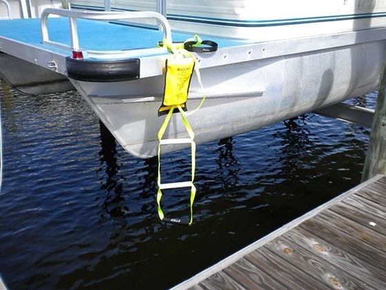 Rescue Steps-Compact, Convenient Boarding Ladder