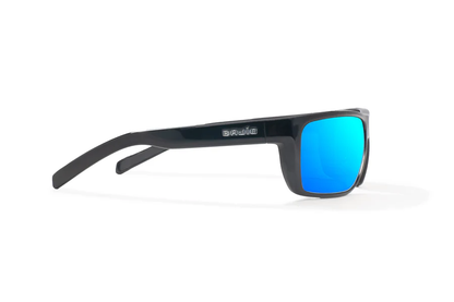 Bajio Sigs Sunglasses-Medium-Black Gloss/Blue Glass