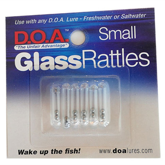 DOA Glass Rattle, Small 6pk