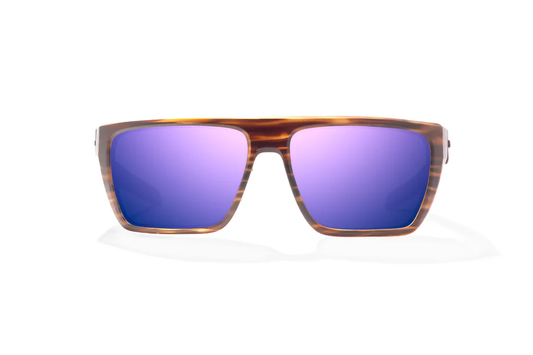 Bajio Zapata Sunglasses-XLarge-Brown Grass Matte/Violet Glass