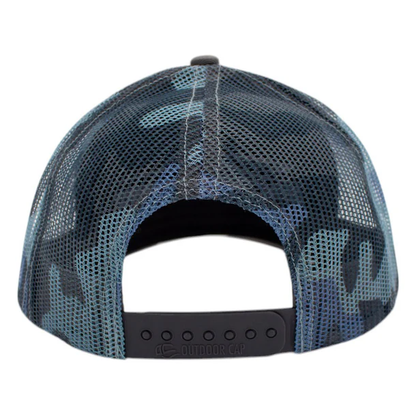 New Authentic Skeeter Hat-Charcoal/Blue Camo