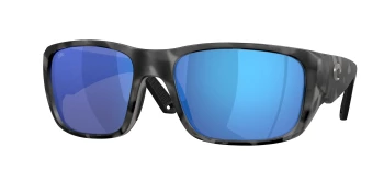 New Authentic Costa Crudo XXL Sunglasses-Matte Tiger Shark/Blue Mirror-580G