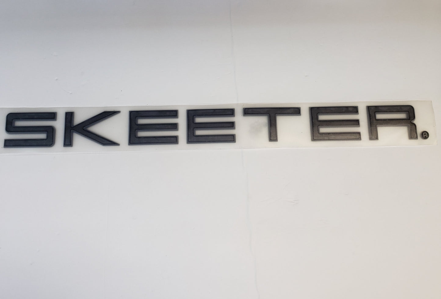New Authentic Skeeter Emblem-Black Grid-14"