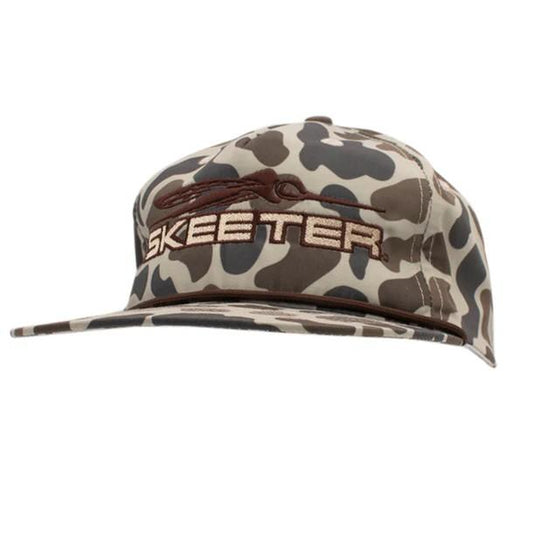 New Authentic Skeeter Hat-Lost Co Cool Slough Goat Rope-Camo Cloth