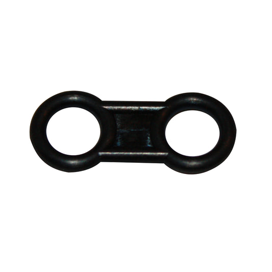 FRENZY Wacky Saddle O'Rings, Large Black 25pk