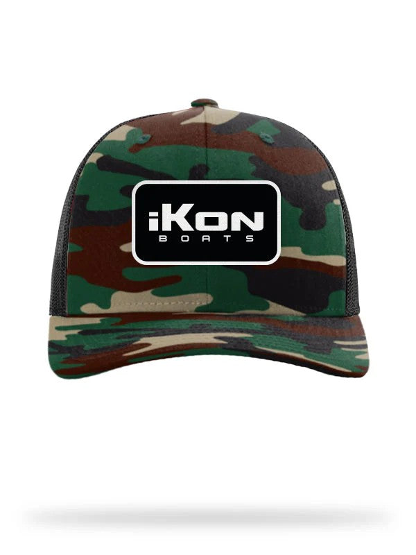 New Authentic iKon Camo Trucker Hat