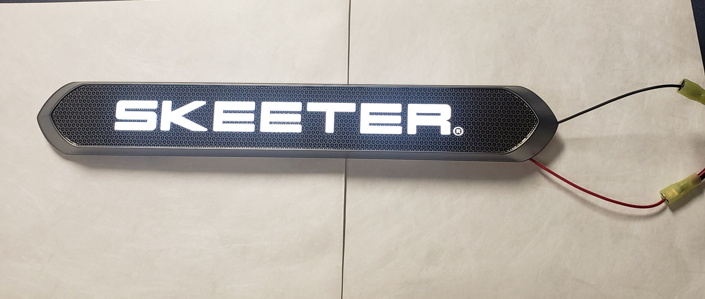 New Authentic Skeeter Light Up Emblem