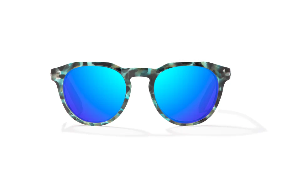 Bajio Paraiso Sunglasses-Small-Blue Rock Gloss/Blue Polycarbonate